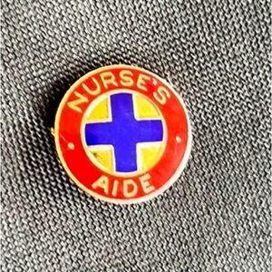 Vintage Antique Nurse’s Aide Pin - ‘Princess’ Stamped on back